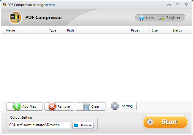 PDF Compressor V3 screenshot