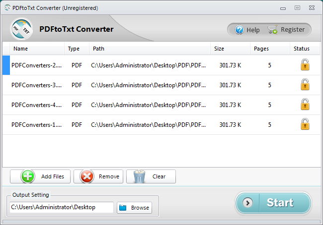 PDFtoTxt Converter