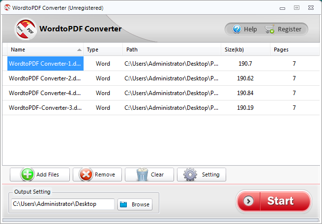 WordtoPDF Converter