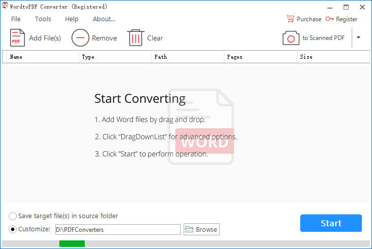 WordtoPDF Converter Windows 11 download