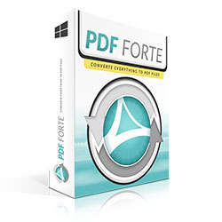 PDF Forte software box