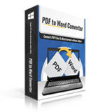 PDFtoWord Converter software box.