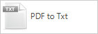 pdf to text conversion type
