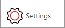 This is the "Settings" button.