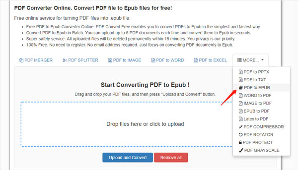 pdfconvertfree pdf to epub