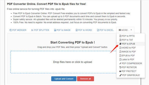 pdfconvertfree pdf to epub