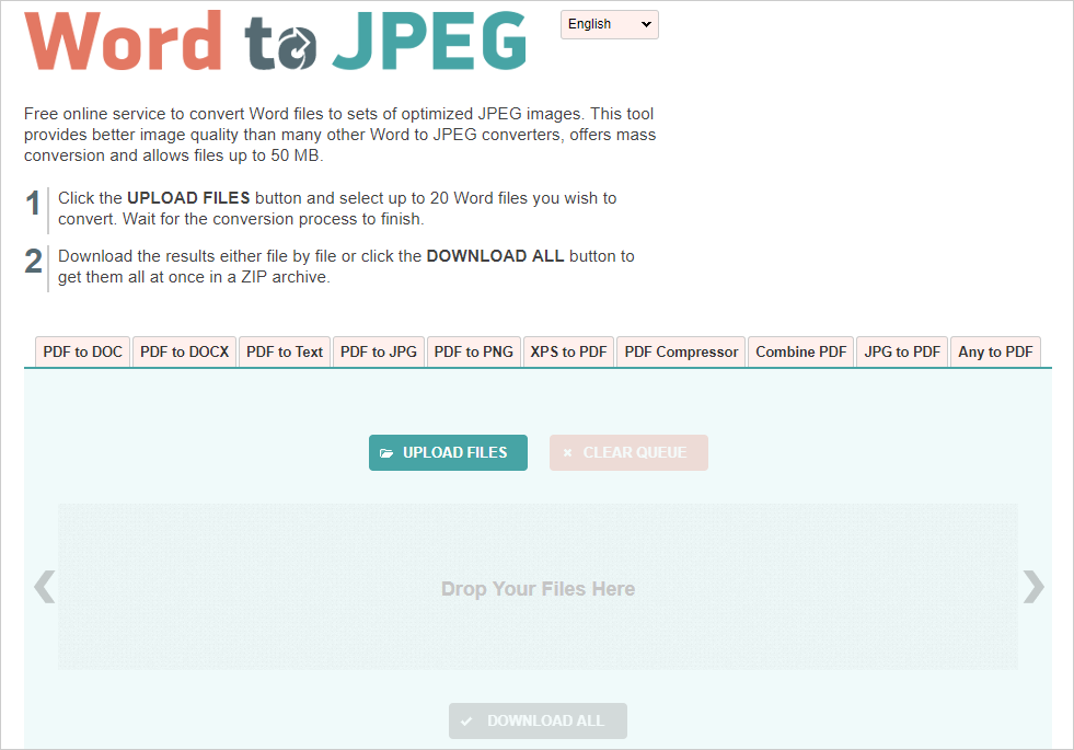 "wordtojpeg.com"site.