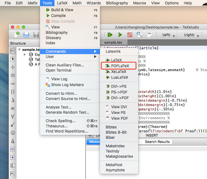 Latex Compiler