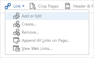 how to hyperlink in acrobat x