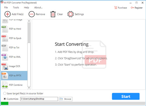 all pdf converter, convert pdf to ppt and pptx