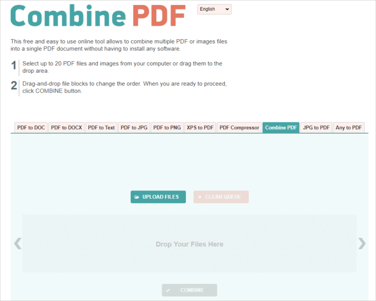 Top 10 Online PDF Mergers In 2018 PDFConverters Official Website