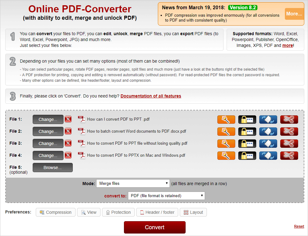 what is the best free pdf merger