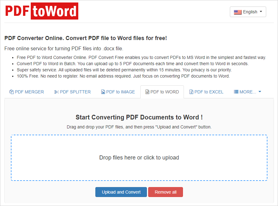 This is the site "pdfconvertfree.com".